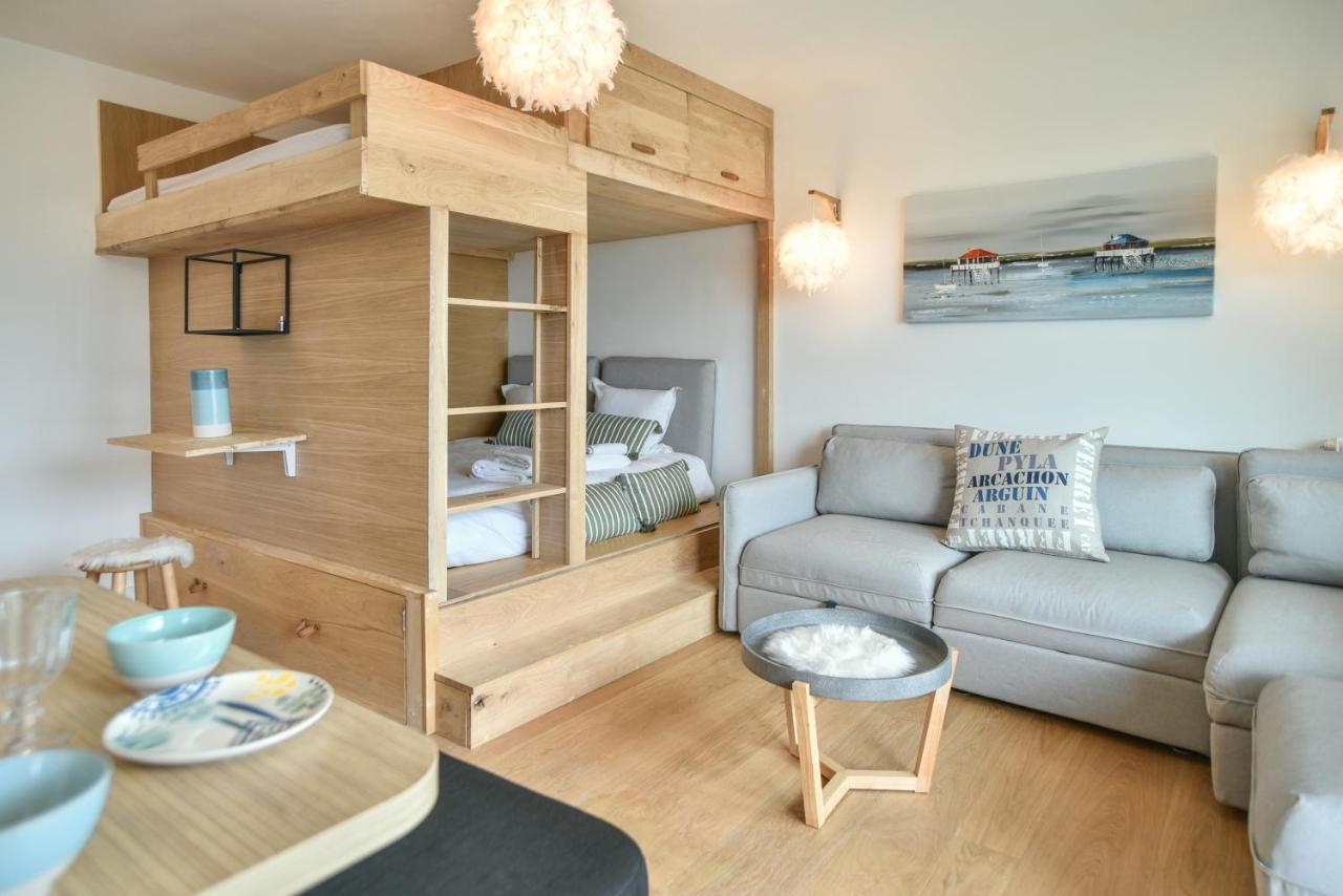 Superbe Studio En 1Ere Ligne En Plein Coeur D'Arcachon Eksteriør billede